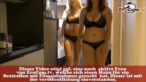 Rothaarige und Blondine teilen sich einen BBC