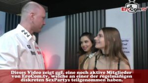 Doppel Fisting mit schlanker deutscher Frau